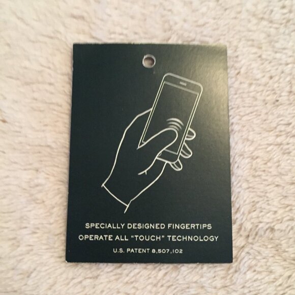 NWT - LAUREN snakeskin touch gloves sz S - Picture 10 of 11